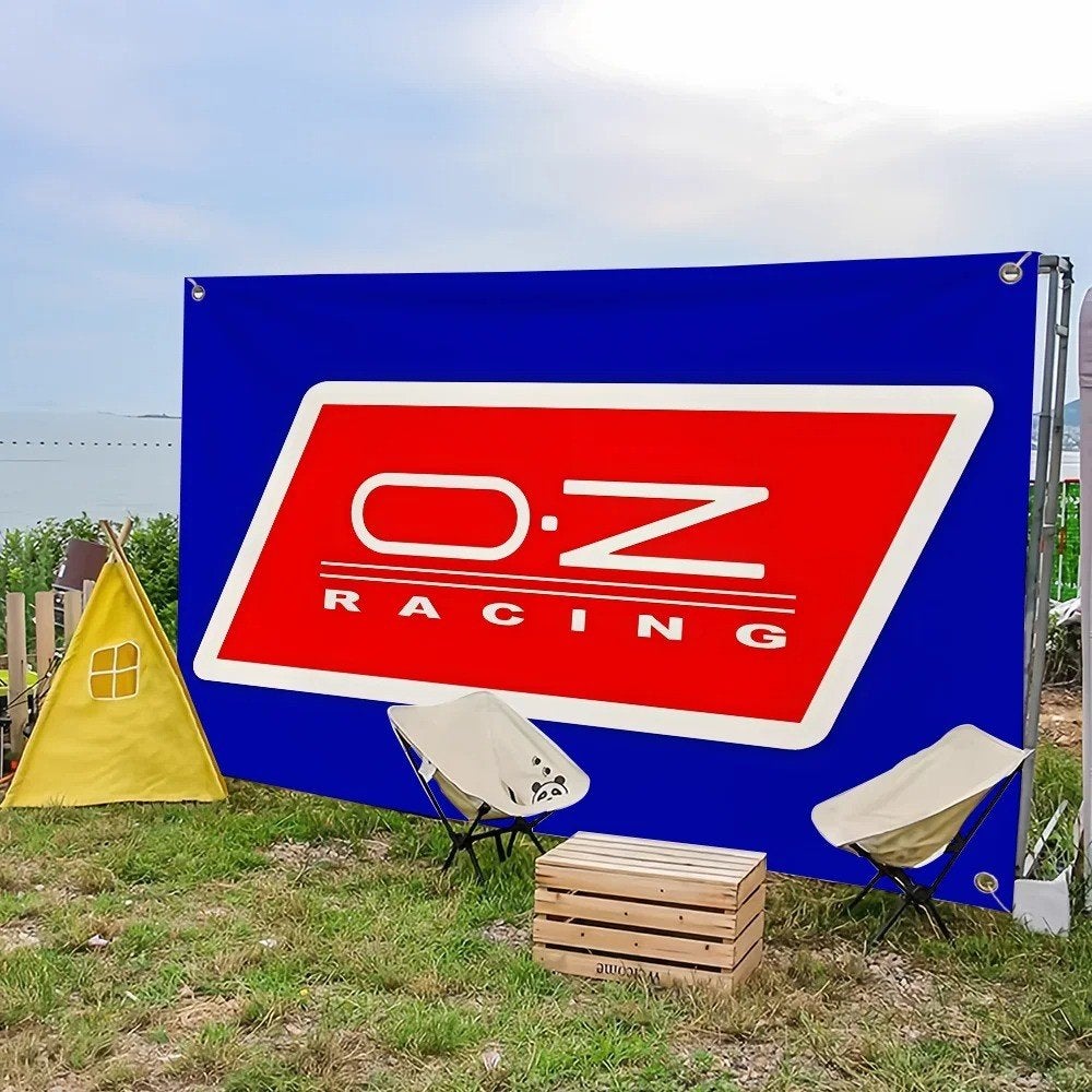 Grote vlaggen OZ Racing (150x90cm), Ophalen of Verzenden, Nieuw