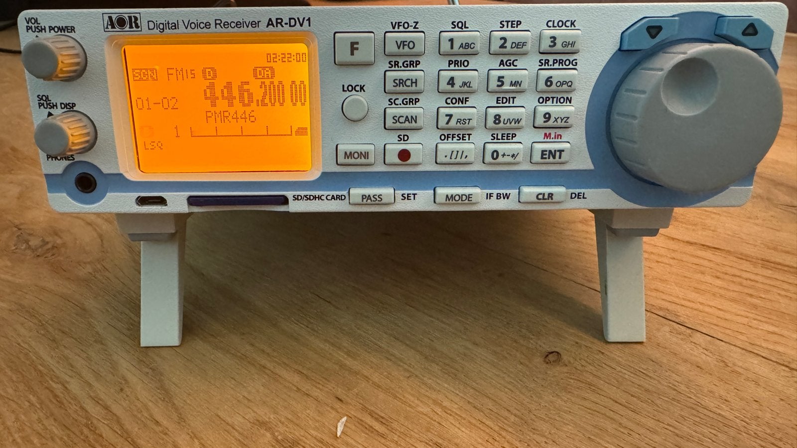 AOR AR-DV1 Professionele Wide Band Scanner Ontvanger, Ophalen of Verzenden, Zo goed als nieuw, 500 kanalen of meer, Draagbaar