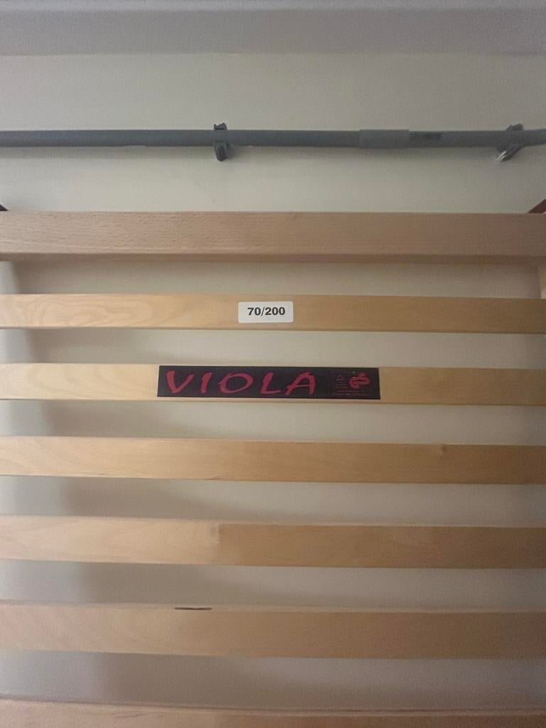 2x Lattenbodem Viola 70x200cm, Huis en Inrichting, Slaapkamer | Matrassen en Bedbodems, Ophalen, Gebruikt, Bedbodem, 200 cm
