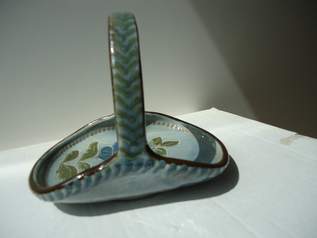 vintage aardewerk design mand VILA CLARA La Bisbal Spanje, Ophalen of Verzenden