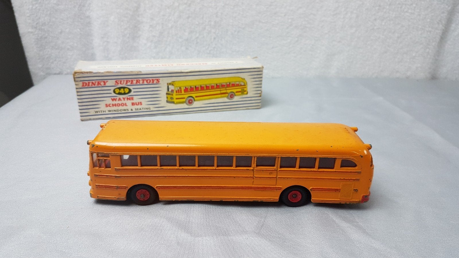 Dinky Supertoys 949 Wayne School Bus - Vintage Model, Overige merken, Gebruikt, 1:32 tot 1:50, Overige typen