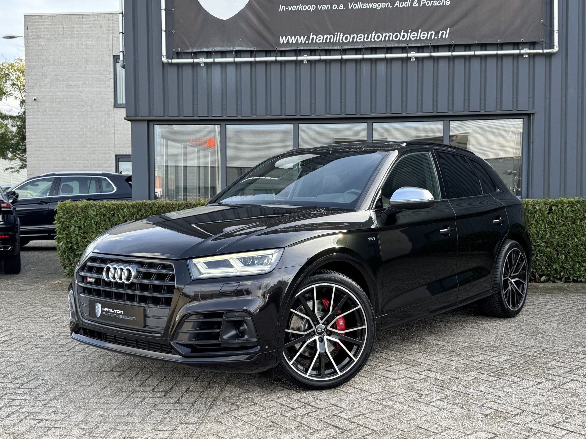 Audi SQ5 3.0 V6 TFSI 354pk Aut. Full Options (bj 2018), Automaat, Gebruikt, 2995 cc, Zwart