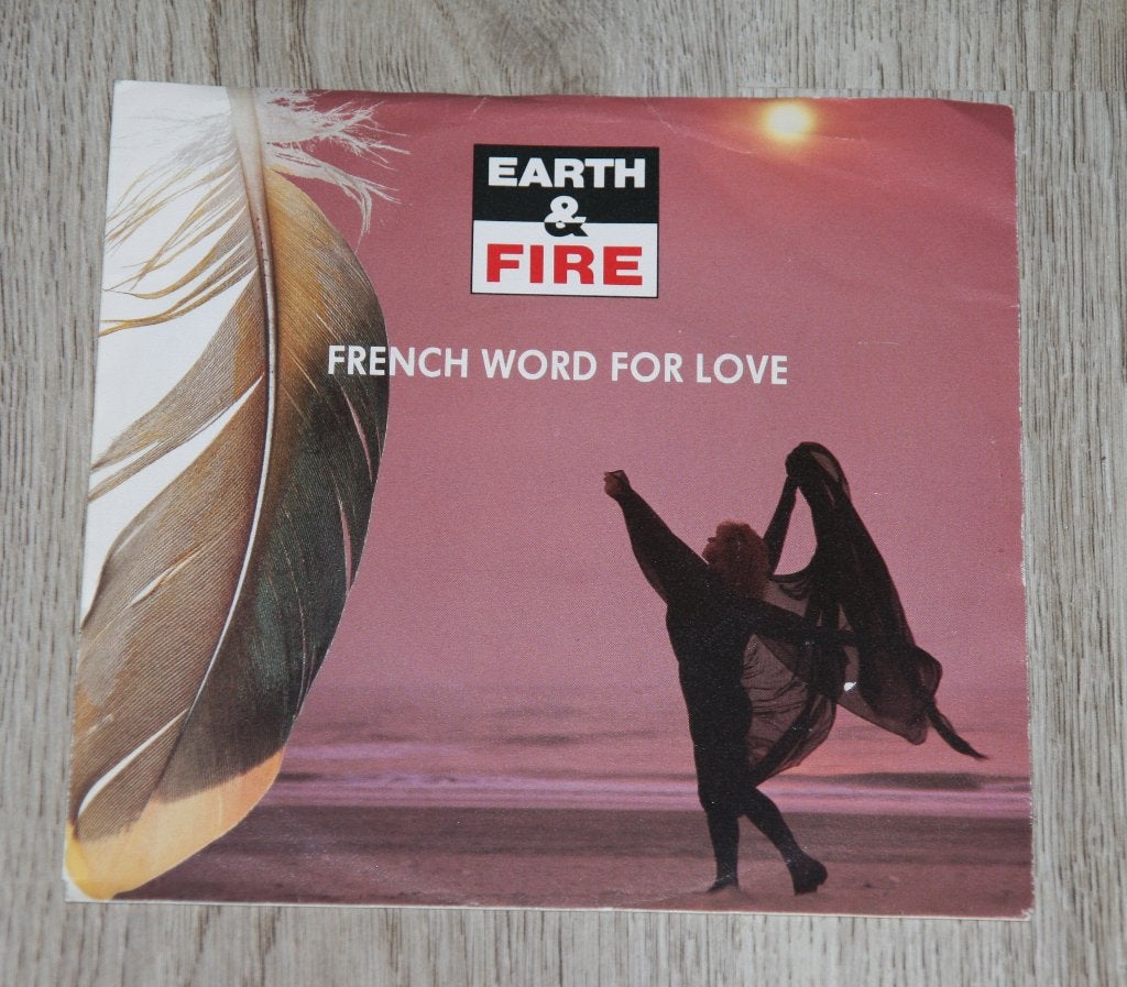 EARTH & FIRE ( french word for love ) nederbeat, 7 inch, Zo goed als nieuw, Pop, Overige typen