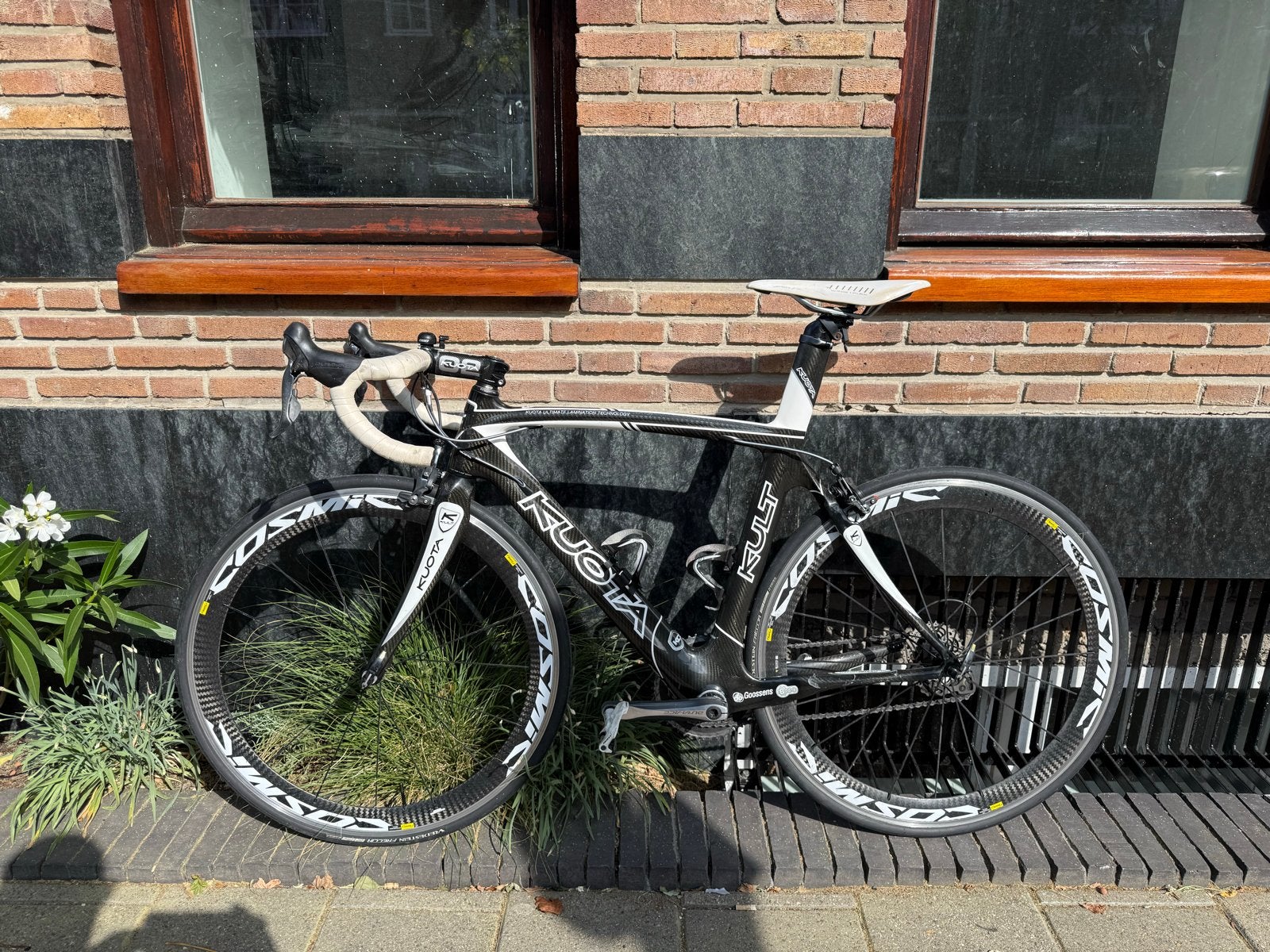 Kuota Kult racefiets - Carbon frame - Shimano Dura-Ace, Overige merken, 28 inch, Gebruikt, Carbon