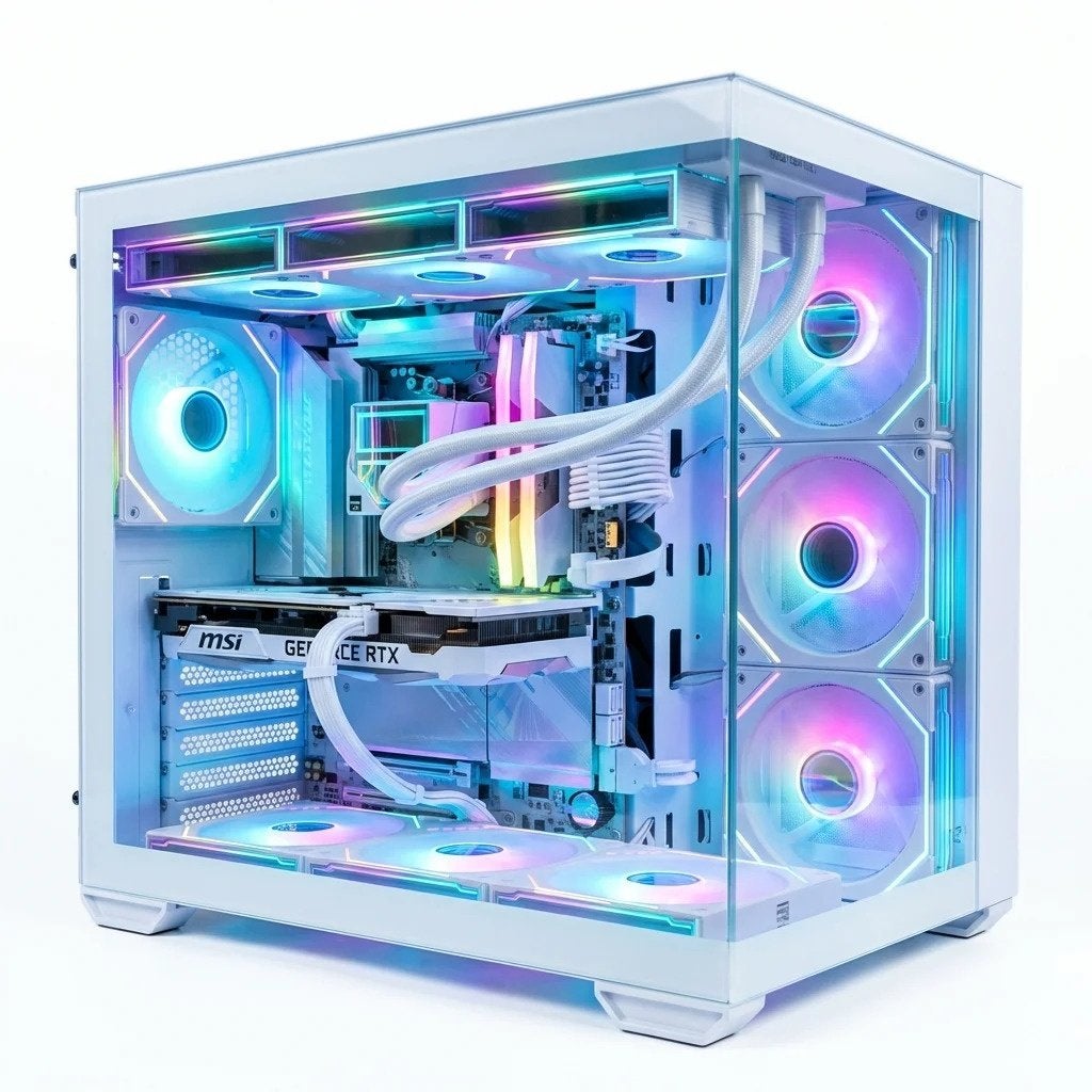 RTX 5080 Gaming PC | Ryzen 9800x3d | 32Gb | 2Tb | Garantie, Lextops Gaming PC, 32 GB, Nieuw, Ophalen of Verzenden