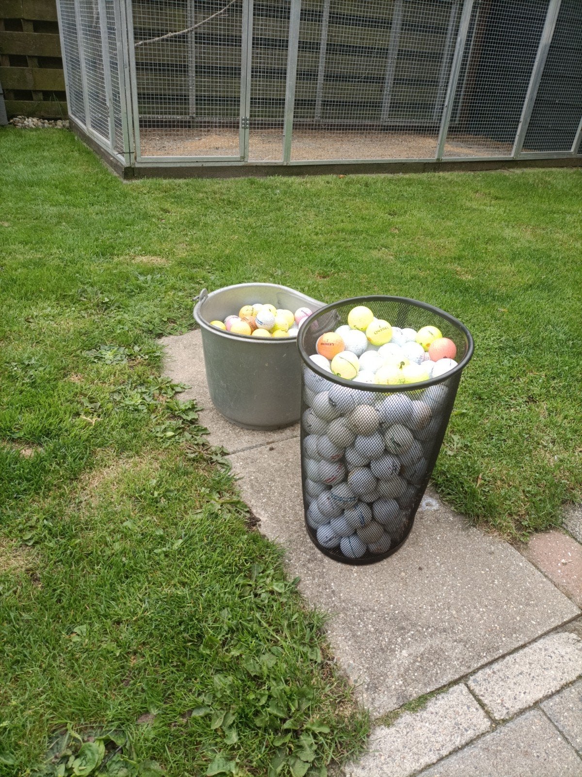 golfballen, Ophalen, Gebruikt, Bal(len)