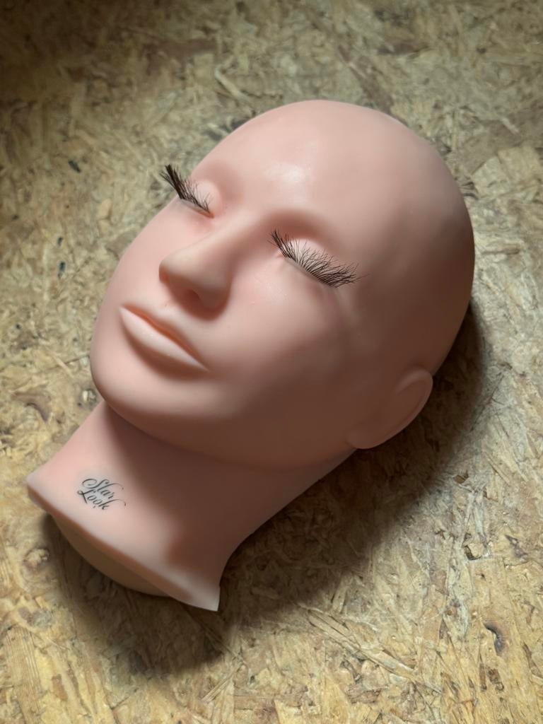 Star Look realistisch oefenhoofd voor make-up, nieuw, Gehele gezicht, Nieuw, Ophalen of Verzenden, Roze