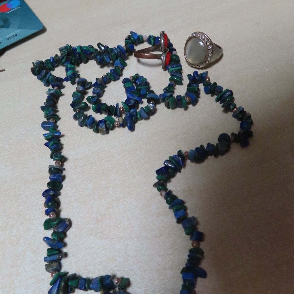 sieraden eenvoudig, kettingen, ringetjes, armbanden, Verzenden, Gebruikt, Overige materialen