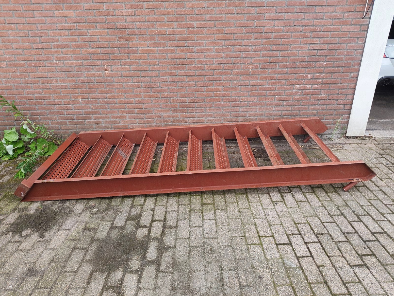 Stevige metalen trap - Gebruikt, goede staat, Ophalen, Gebruikt, Trap, 2 tot 4 meter