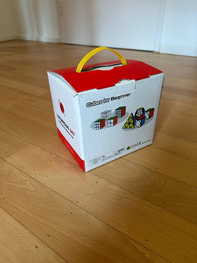 Rubiks cube, speed cube set 8 stuks, Hobby en Vrije tijd, Denksport en Puzzels, Ophalen of Verzenden, Minder dan 500 stukjes, Zo goed als nieuw