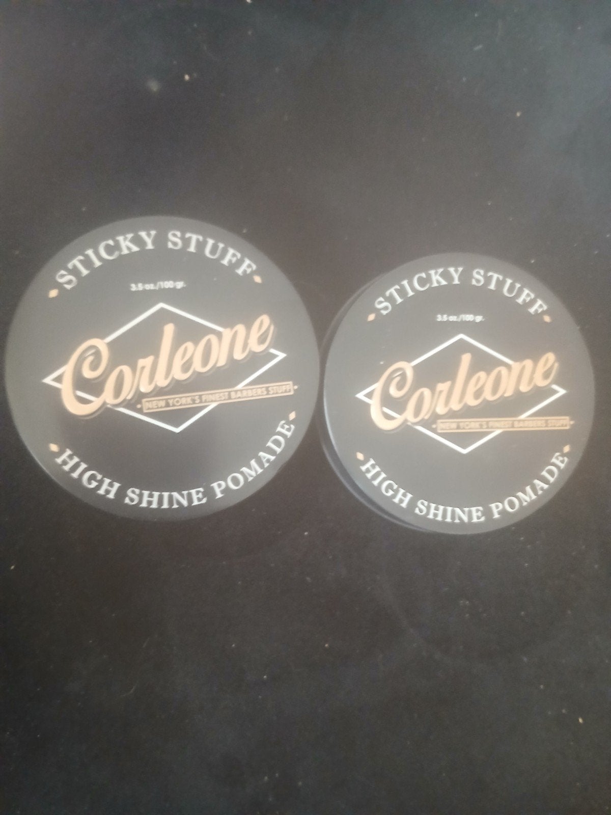 Corleone Sticky Stuff High Shine Pomade - 2 stuks, Ophalen of Verzenden