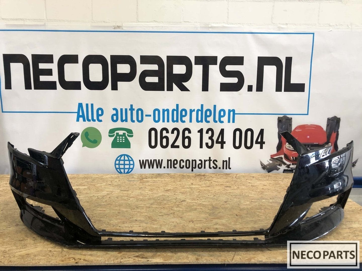 Audi A3 8V 8V3 Sportback voorbumper 8V3807437AF 2012-2016, -, Voor, -, Bumper