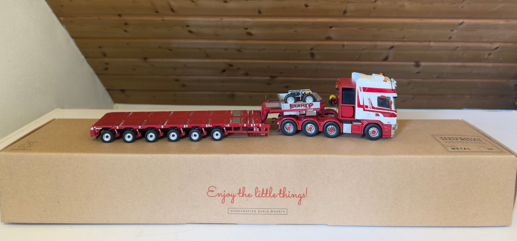 IMC 1:50 Brame Scania 4 Series, Ophalen of Verzenden, Zo goed als nieuw, Bus of Vrachtwagen, Overige merken