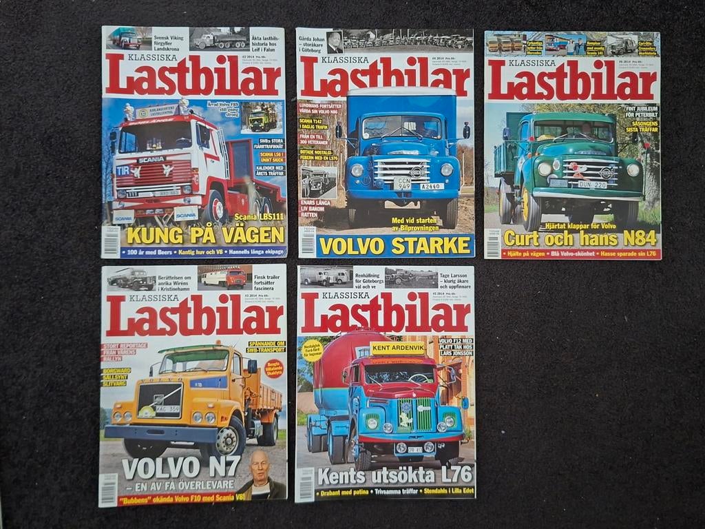 Tijdschrift Klassiska Lastbilar Zweeds 2014, Ophalen of Verzenden, Zo goed als nieuw, Muziek, Film of Tv