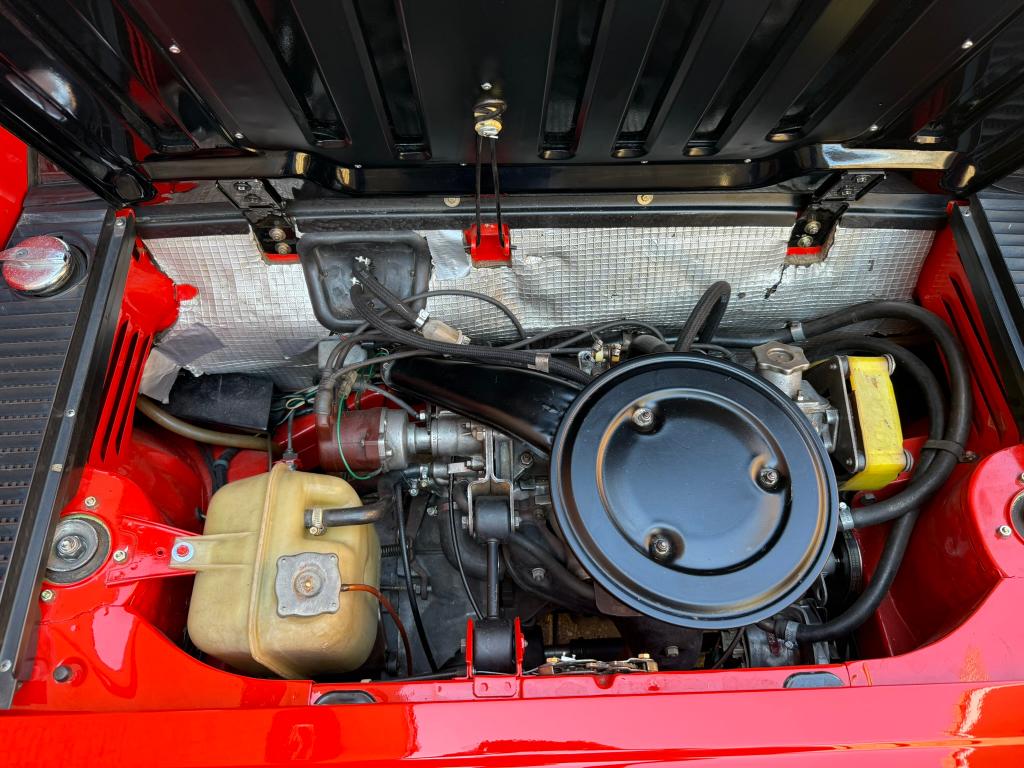 Fiat X1/9 1300 (1975) Rood in concoursstaat, foto 5