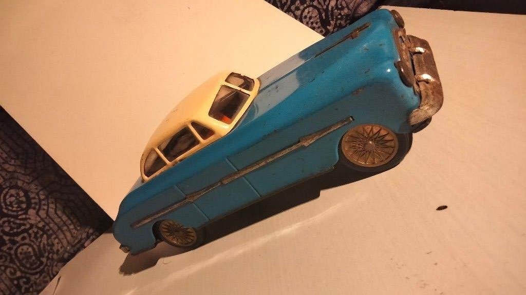 Hongaarse Packard met frictie motor, jaren 50- Lemezárugyár, Antiek en Kunst, Ophalen of Verzenden