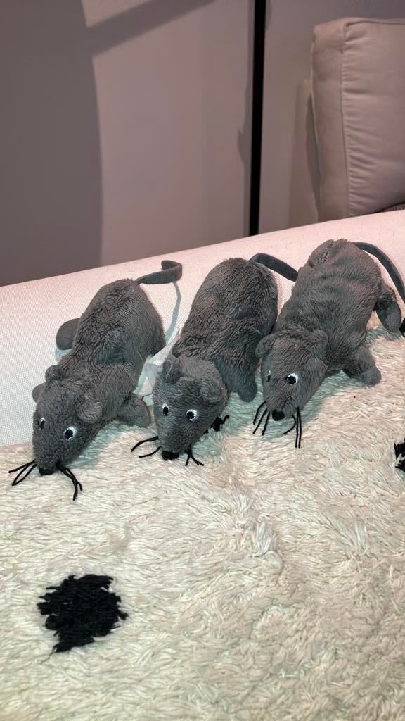 Ikea muis mus muisje, Muis, Gebruikt, IKEA, Grijs