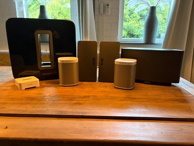 Diverse Sonos Speakers, Audio, Tv en Foto, Luidsprekers, Ophalen, Zo goed als nieuw, Sonos, Minder dan 60 watt