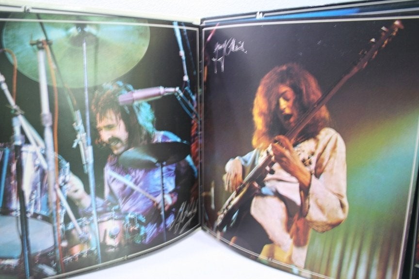 LP - Uriah Heep - Live - 2LP - Boekje + Kaart - Duits - NM, Ophalen of Verzenden, 12 inch, Dubbel-LP, Progressive Rock