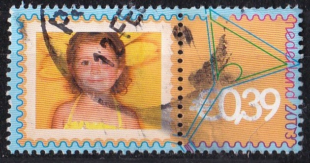 Persoonlijke postzegel, feest - gebruikt – NVPH 2175, Verzenden, Na 1940, Gestempeld