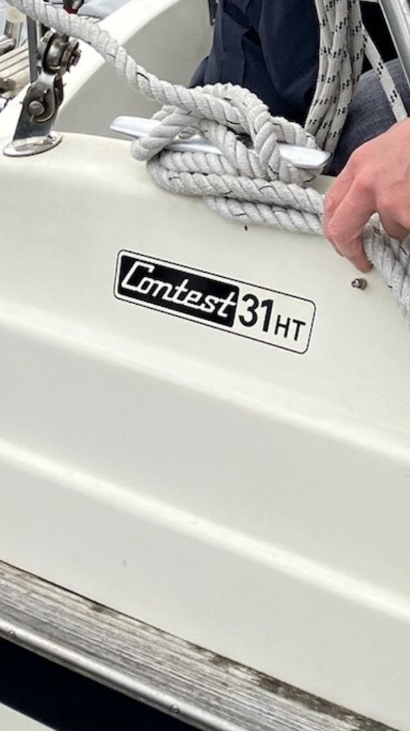 Contest logo stickers, Watersport en Boten, Ophalen of Verzenden, Nieuw, Overige typen, Zeilboot of Motorboot