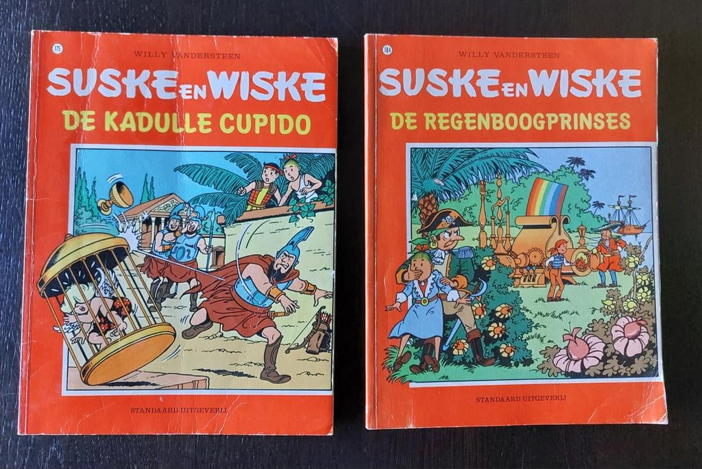 Suske en wiske, Ophalen, Suske en Wiske, Boek of Spel