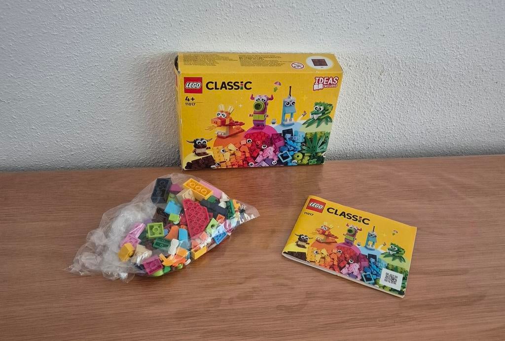 Lego Classic - Creatieve monsters #11017, Compleet, Gebruikt, Overige thema's, Lego