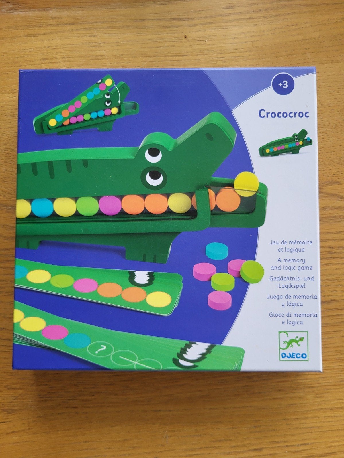 Djeco Crococroc spel 3+, Ophalen of Verzenden, Zo goed als nieuw, Djeco