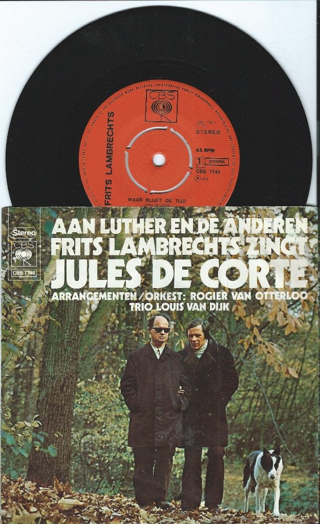 Frits lambrechts - zingt jules de corte, Ophalen of Verzenden, Gebruikt, 7 inch, Overige genres