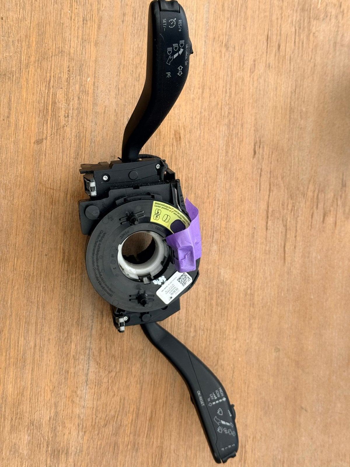 VW Polo 6R stuurkolomschakelaar met cruise control, Ophalen of Verzenden, Gebruikt, Volkswagen