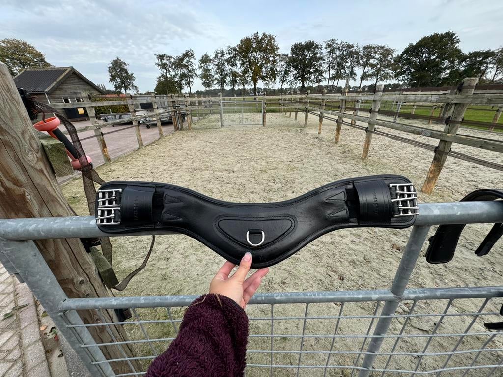 2 mooie dressuursingels te koop, Dieren en Toebehoren, Paarden en Pony's | Hoofdstellen en Tuigage, Zo goed als nieuw, Ophalen