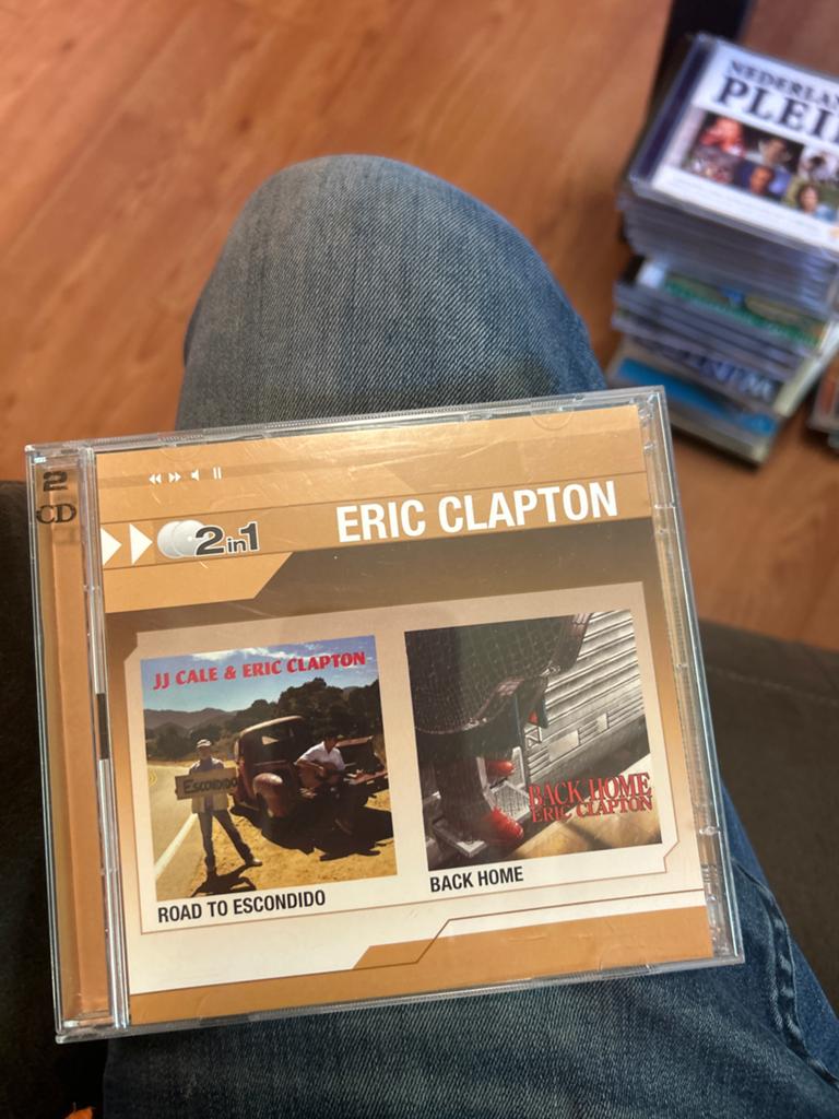 Eric Clapton 2-in-1 CD: Road to Escondido & Back Home, Cd's en Dvd's, Cd's | Rock, Zo goed als nieuw, Ophalen of Verzenden