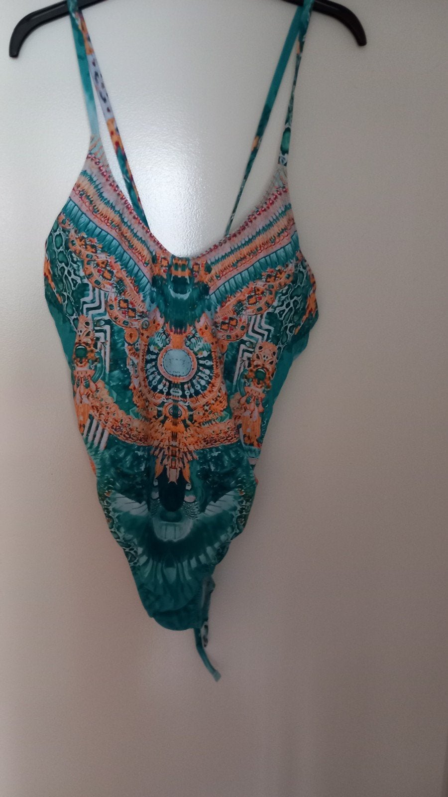 badpak met omslagdoek, Ophalen of Verzenden, Zo goed als nieuw, Zwart, Badpak