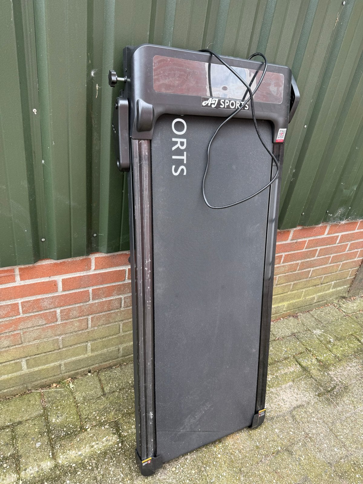 Opvouwbare Loopband - Ideaal voor Thuisgebruik, Sport en Fitness, Ophalen, Gebruikt, Metaal, Loopband