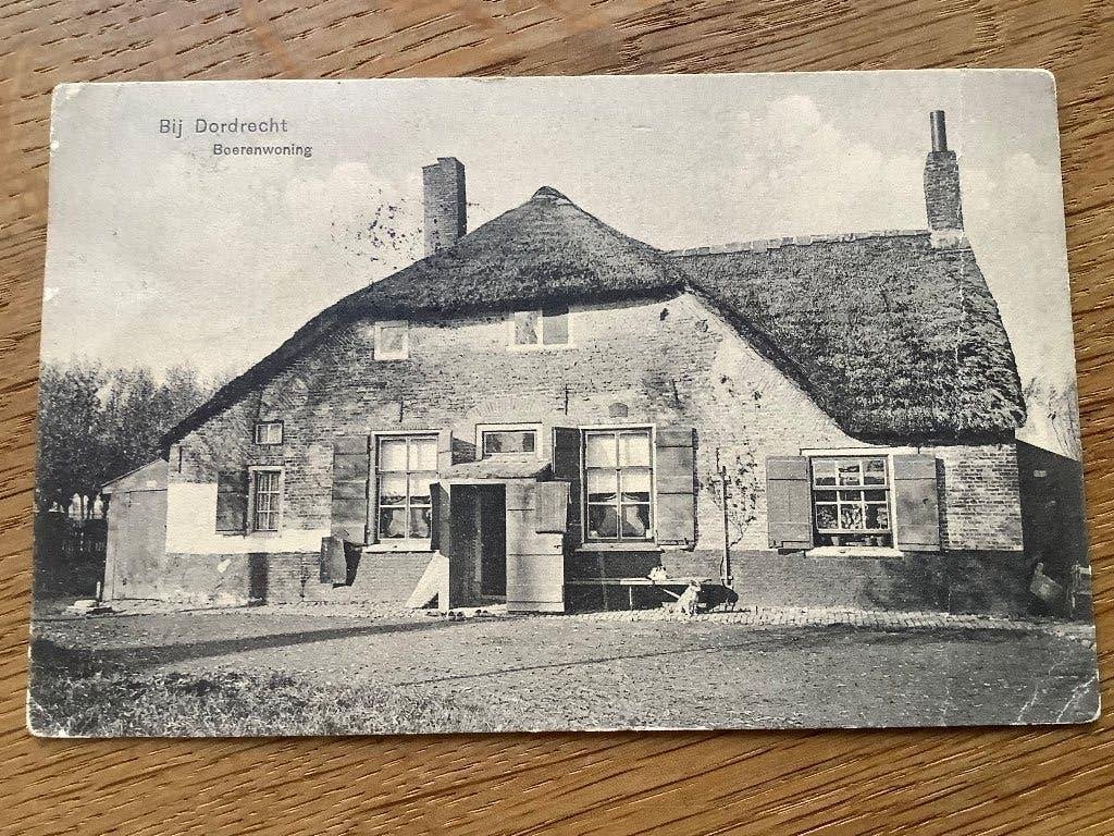 Dordrecht, boerderij, Ophalen of Verzenden, Voor 1920, Gelopen, Zuid-Holland