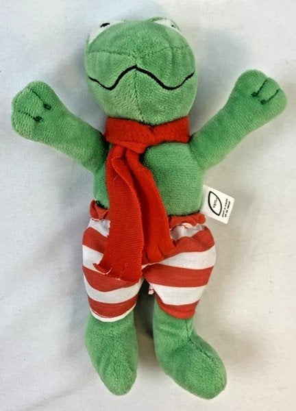Max Velthuijs Kikker knuffel met gestreepte broek 20cm pop, Coolsingel 104, 3011 AG Rotterdam, Netherlands, Kikker, Groen, Overige merken