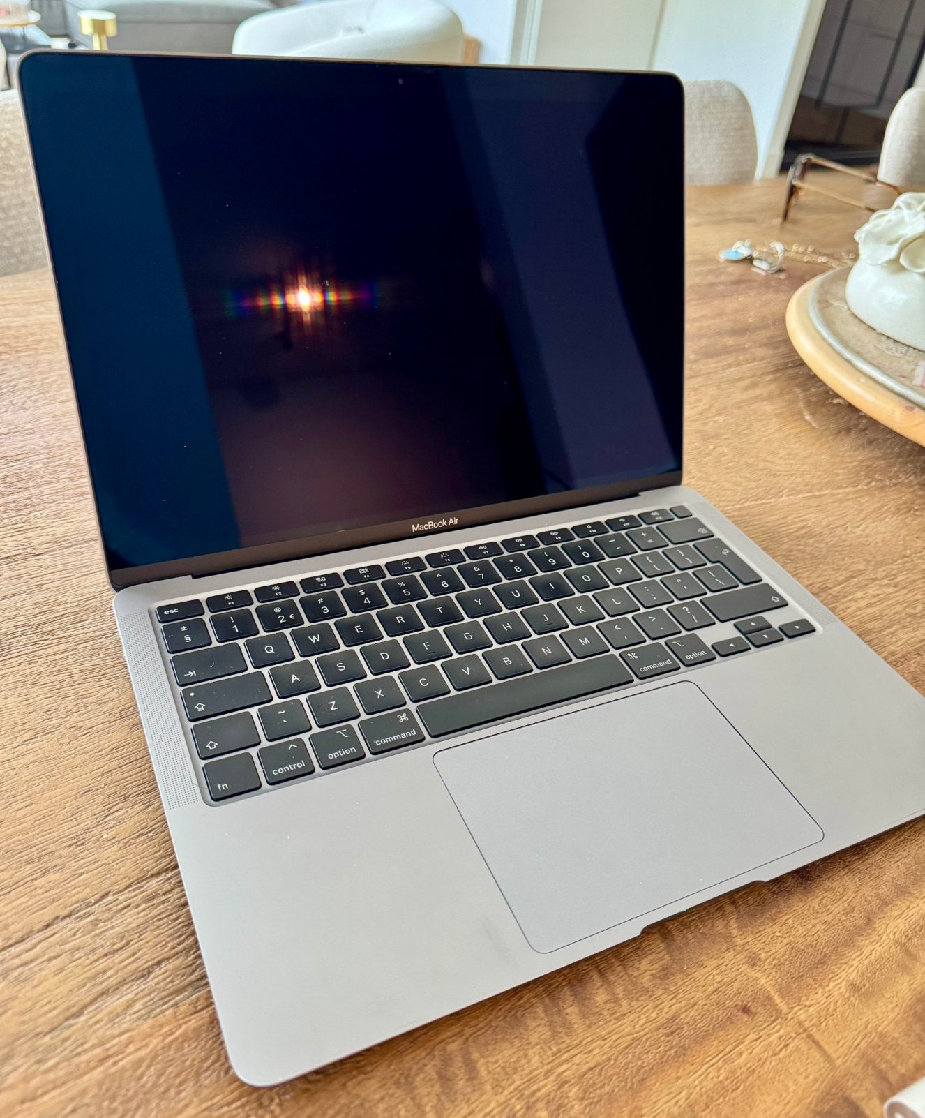 Apple Macbook Air 2020 16gb + Apple toetsenbord, Computers en Software, Apple Macbooks, Ophalen, 256 GB, Qwerty, 13 inch