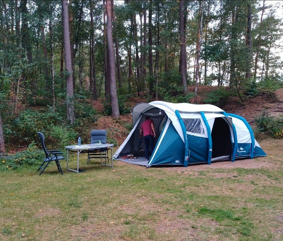 Decathlon Quechua Airseconds 6.3 Fresh & Black tent, Caravans en Kamperen, Tenten, Ophalen, Gebruikt, Tot en met 4