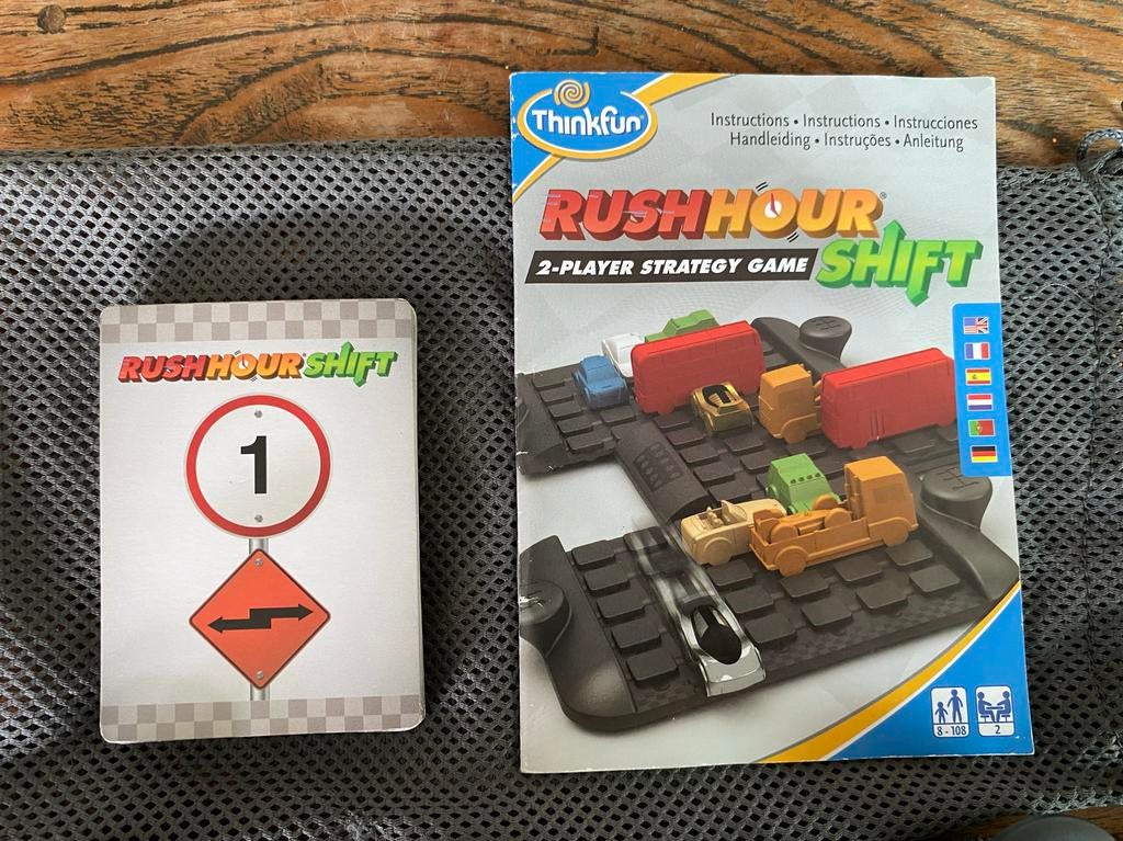 Rush Hour Shift - Strategisch Denkspel - Nieuwstaat, Een of twee spelers, Ophalen of Verzenden, Zo goed als nieuw