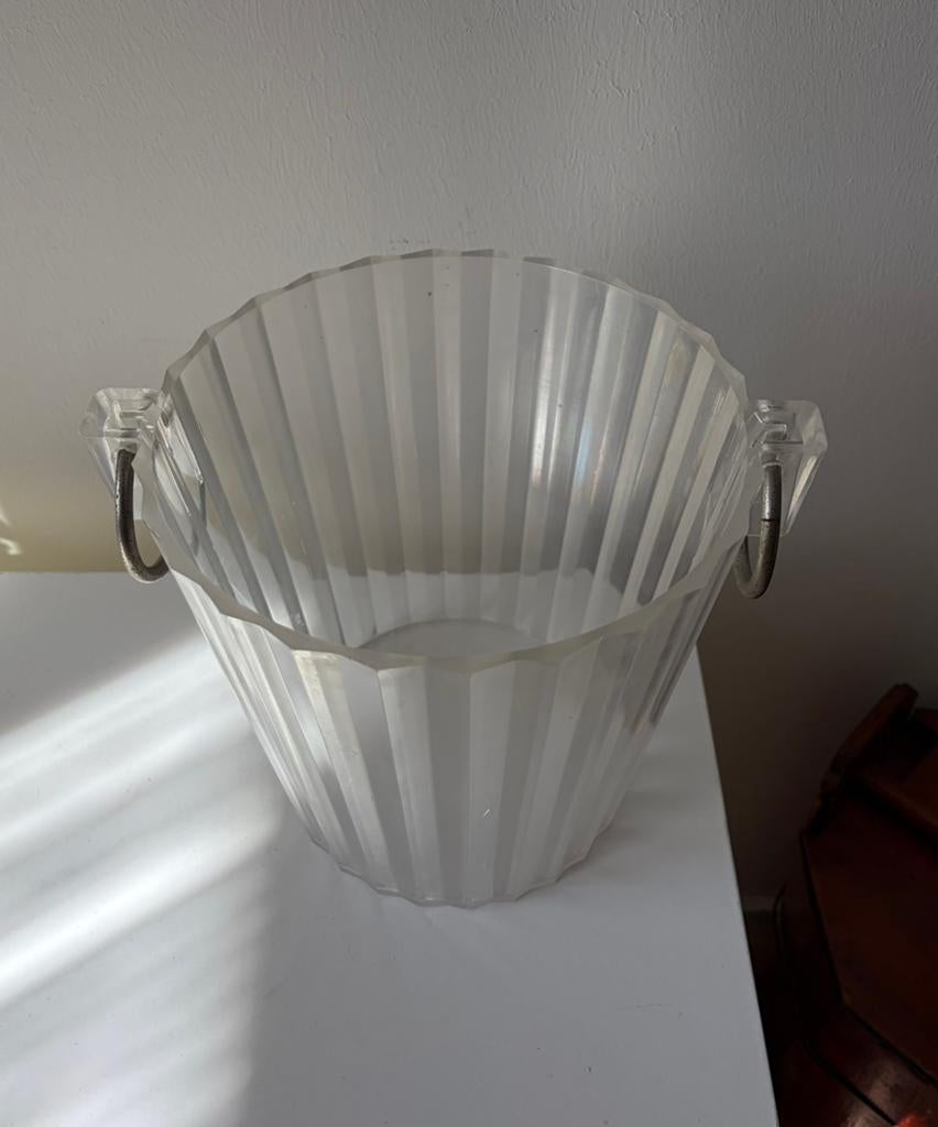 Vintage plexiglas wijnkoeler van Blanc Foussy 1950, Ophalen of Verzenden