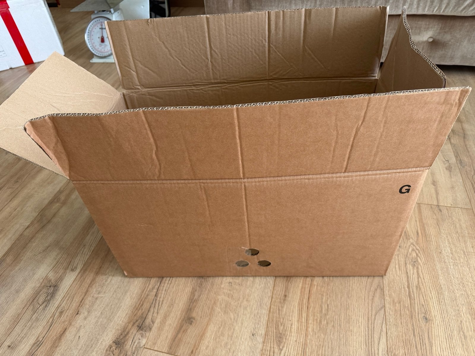 Grote stevige verhuisdoos / opslagdoos, Ophalen, 40 tot 60 cm, 75 tot 100 cm, 50 cm of meer