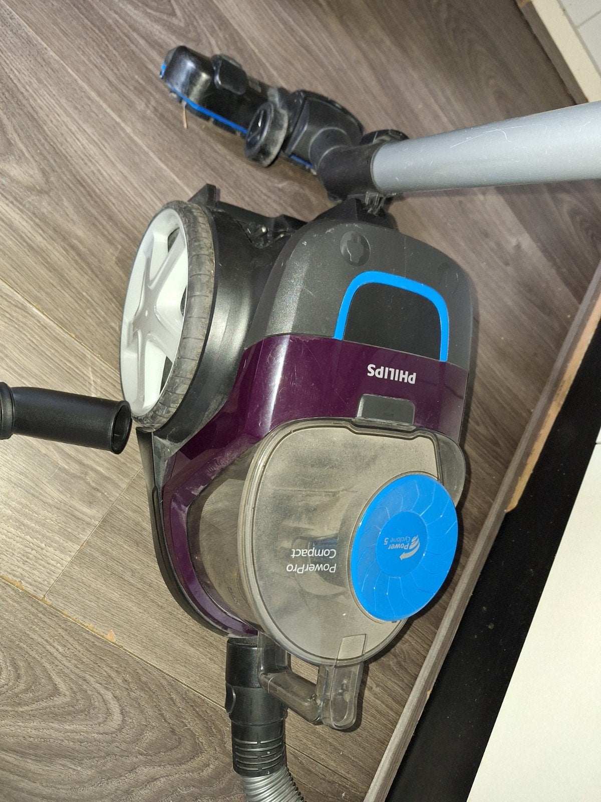 Philips PowerPro Compact FC9333/09 Stofzuiger, Ophalen, Gebruikt, Philips, Minder dan 1200 watt