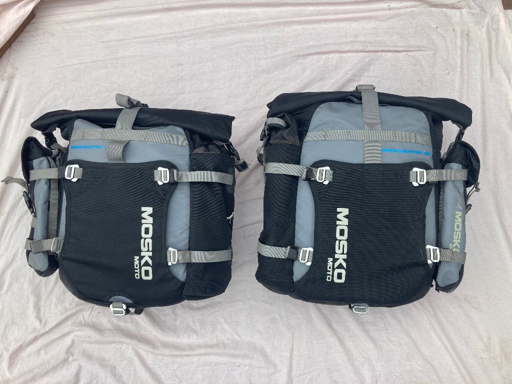 Mosko Moto pannier Backcountry 35 L, Ophalen, Zo goed als nieuw
