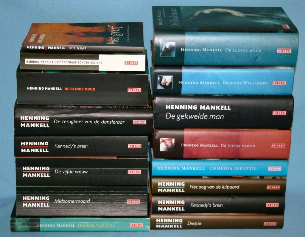 Henning Mankel Boeken - Los te koop, Boeken, Ophalen of Verzenden, Zo goed als nieuw, Henning Mankel