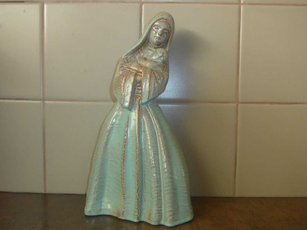 Antheunis Madonna beeldje, Verzamelen, Ophalen of Verzenden, Zo goed als nieuw, Beeld(je), Christendom | Katholiek