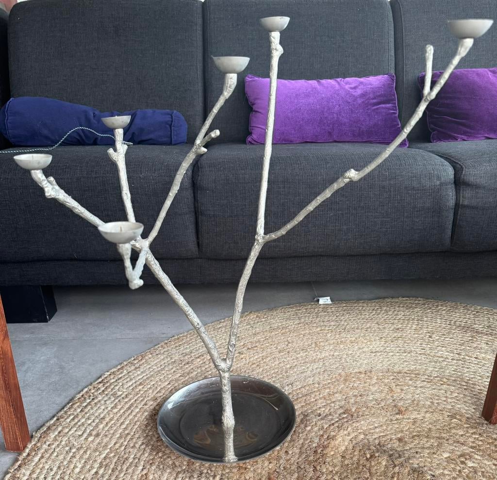 Bieden vanaf 150 POLSPOTTEN Twiggy Large kandelaar, Ophalen, Gebruikt, Overige materialen