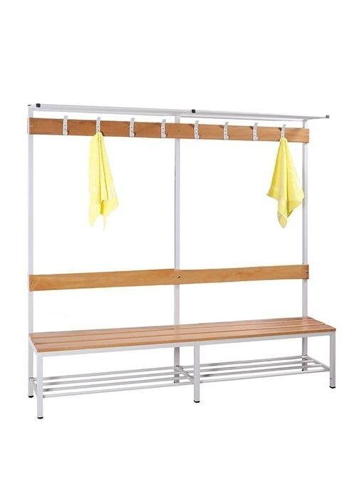 Outlet: Nieuwe Garderobebank 6 stuks, Ophalen, Minder dan 75 cm, Rechte bank, Sportief