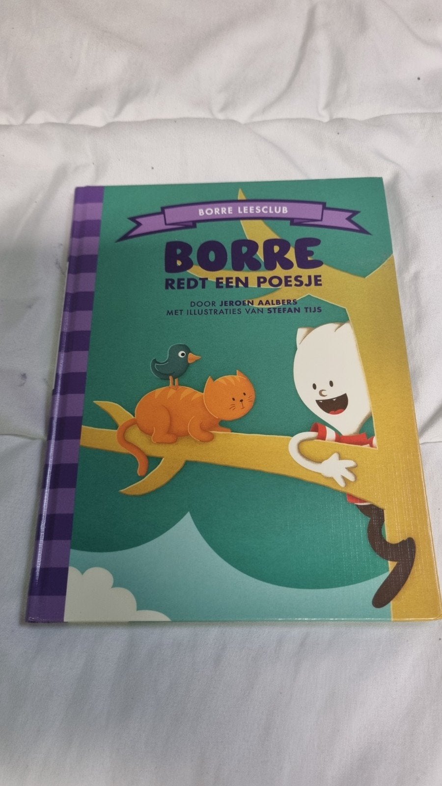 Borre redt een poesje - Borre Leesclub, Fictie algemeen, Jongen of Meisje, Ophalen of Verzenden, Zo goed als nieuw