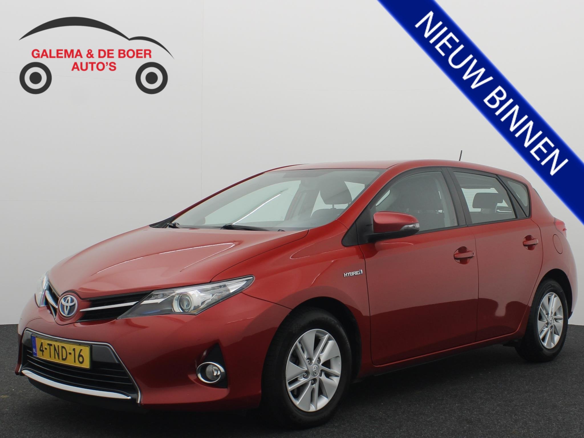 Toyota Auris 1.8 Hybrid Aspiration CAMERA / CLIMA / CRUISE /, Auto's, Euro 5, Gebruikt, 4 cilinders, Start-stop-systeem