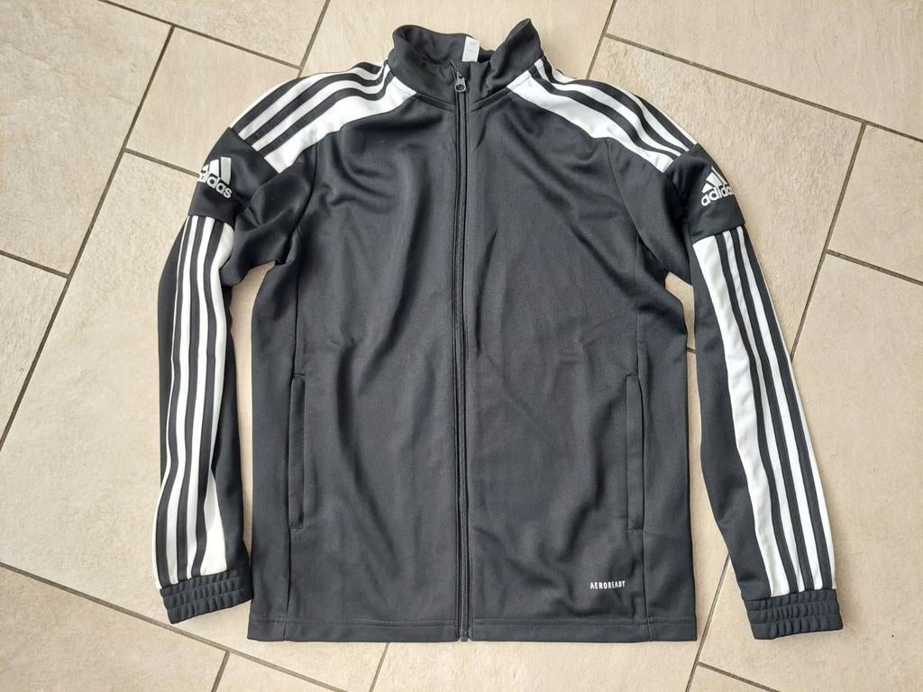 Adidas trainingsjack 164, Ophalen, Zo goed als nieuw, Adidas, Jongen of Meisje